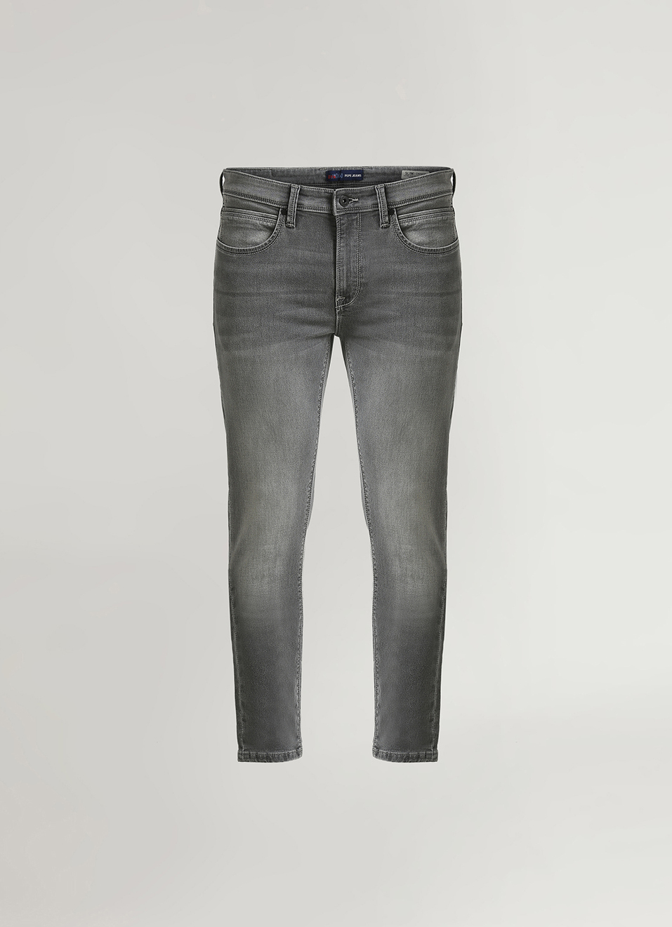 Chinox Grey Mid Waist Gymindigo Jeans, , large image number 7