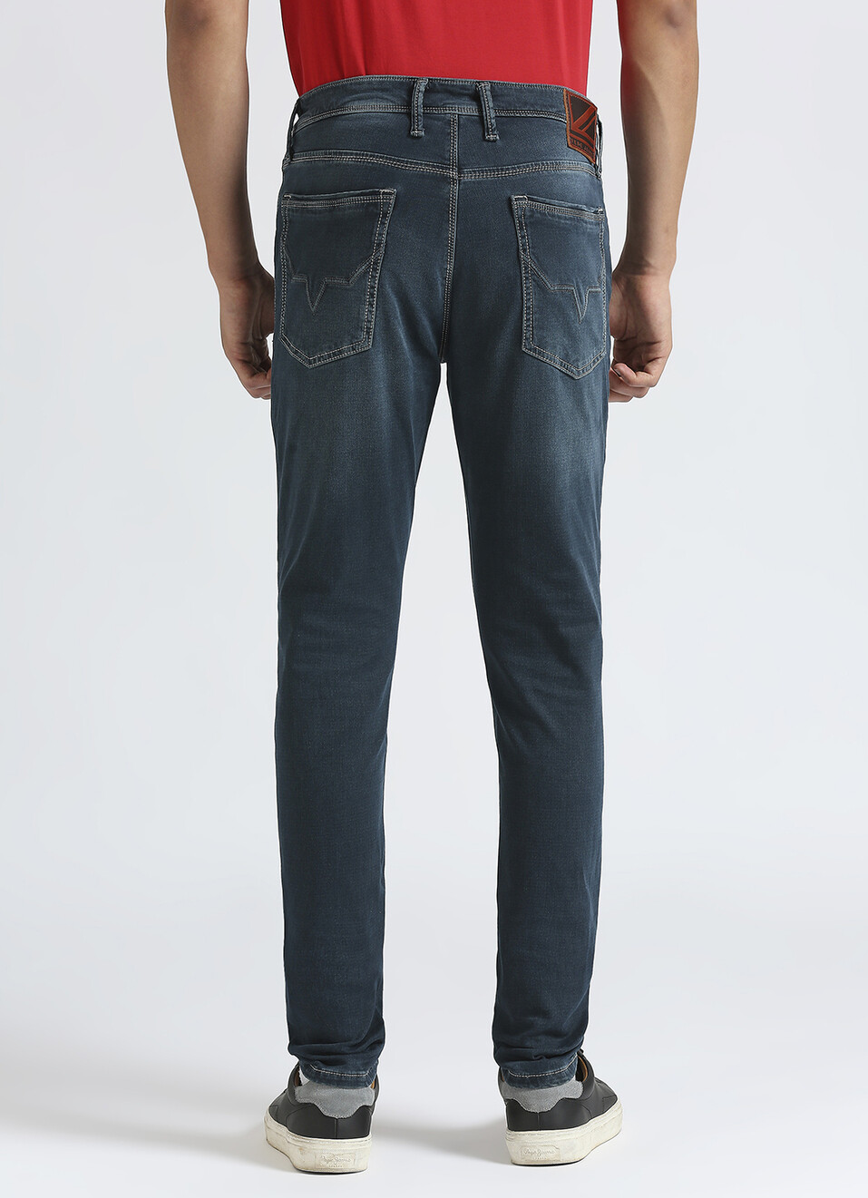 Chinox Blue Mid Waist Gymindigo Jeans, , large image number 3