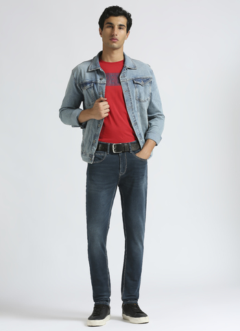 Chinox Blue Mid Waist Gymindigo Jeans