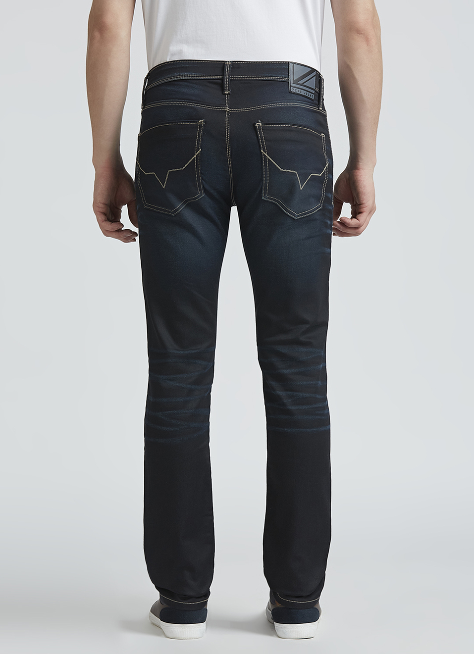 Vapour Black Mid Rise Jeans, , large image number 2