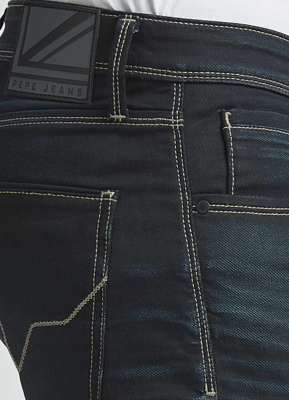 Vapour Black Mid Rise Jeans, , large image number 4