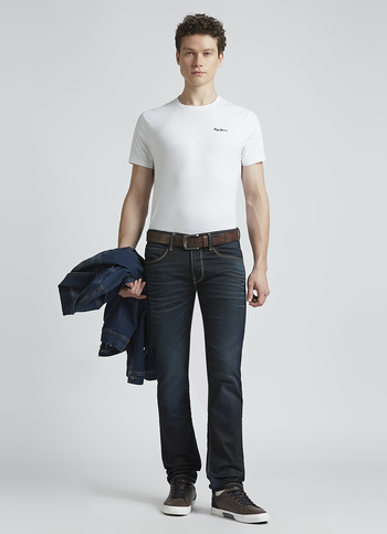 Vapour Black Mid Rise Jeans