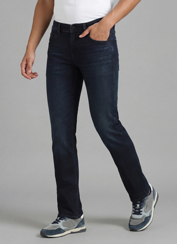 Vapour Blue Mid Waist Powerflex Jeans