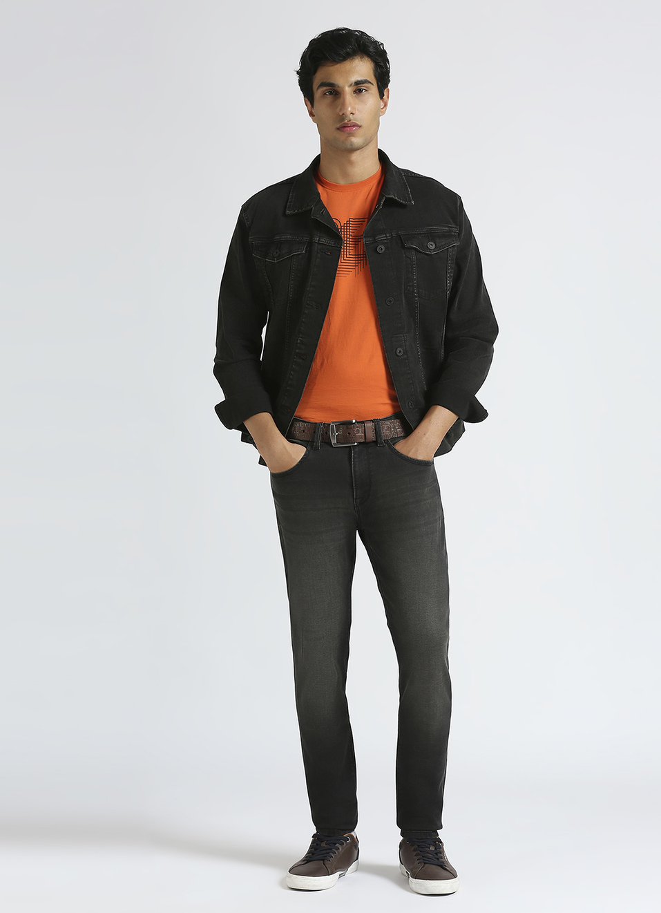 Chinox Black Mid Waist Gymindigo Jeans, , large image number 1