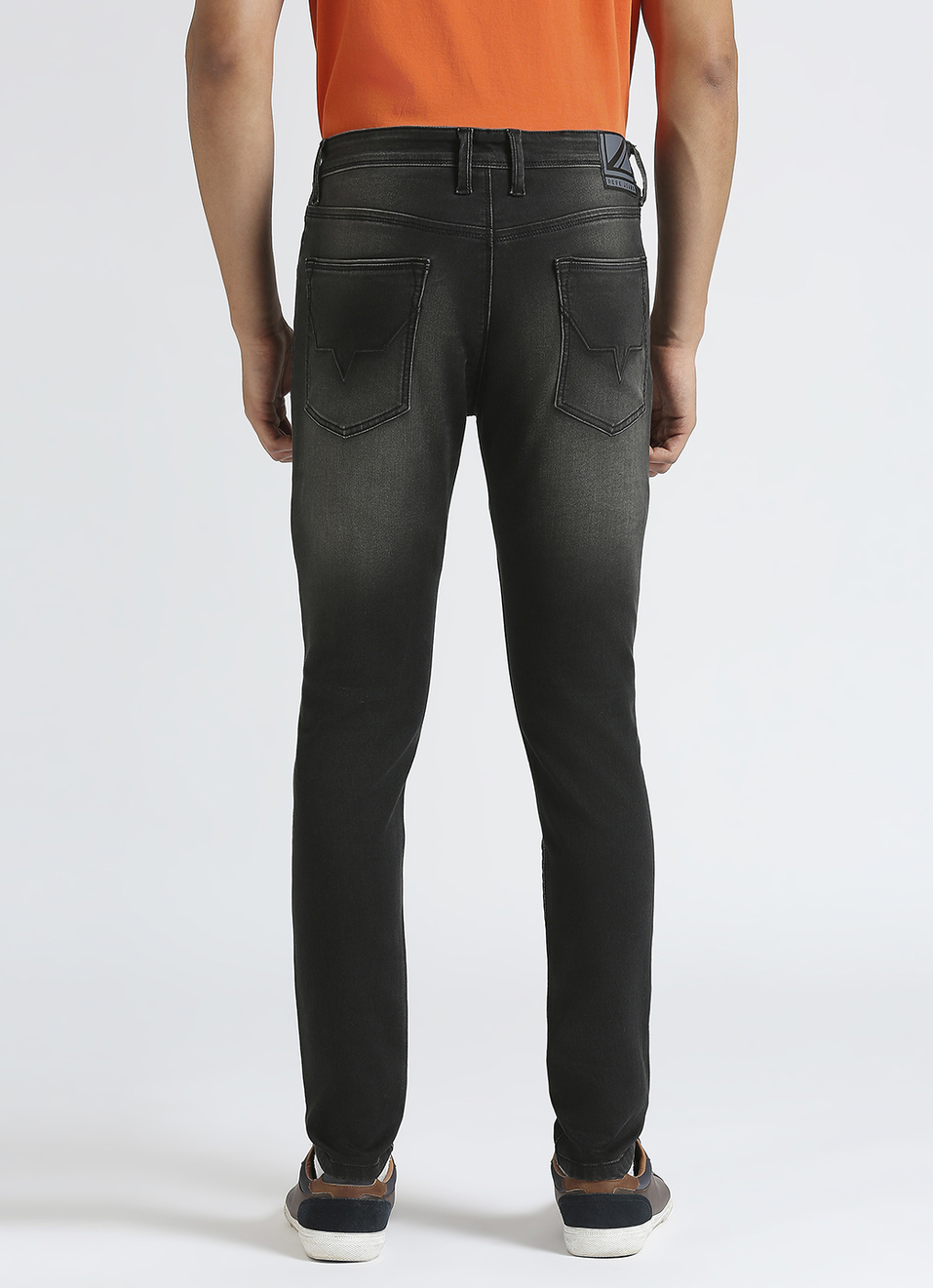 Chinox Black Mid Waist Gymindigo Jeans, , large image number 3