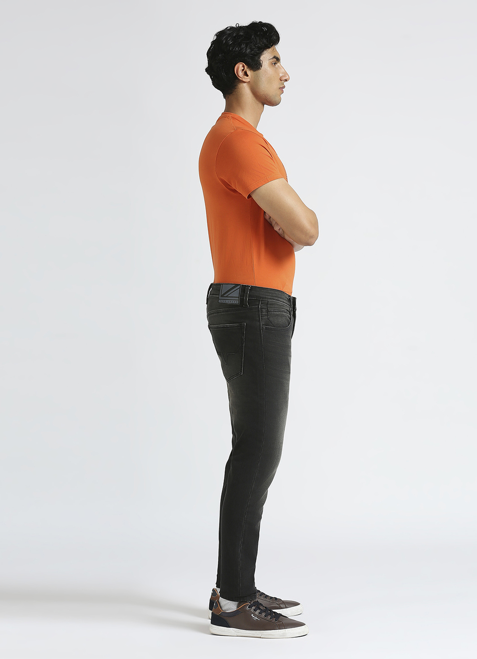 Chinox Black Mid Waist Gymindigo Jeans, , large image number 5