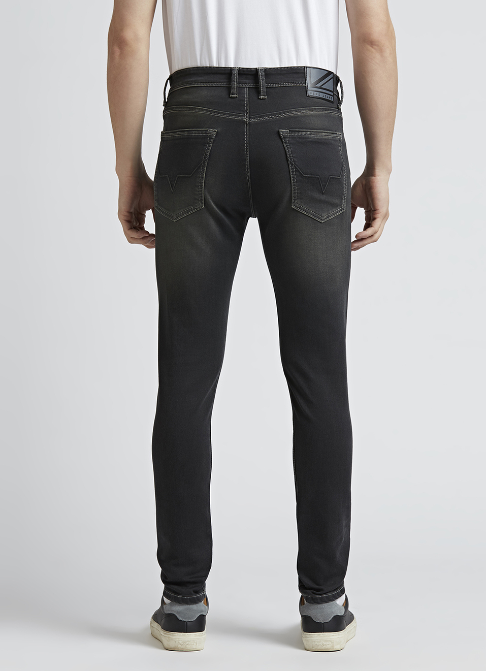 Chinox Black Mid Waist Gymindigo Jeans, , large image number 3