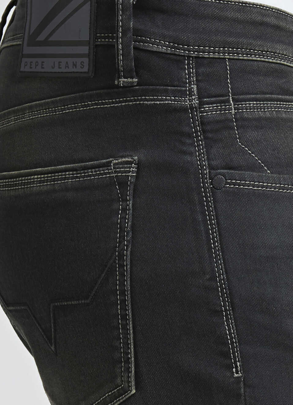 Chinox Black Mid Waist Gymindigo Jeans, , large image number 4