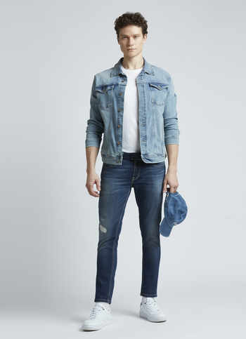 Oliver Blue Mid Rise Ankle Jeans