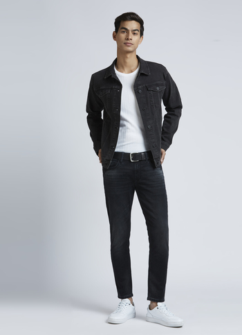 Oliver Black Mid Waist Gymindigo Ankle Jeans