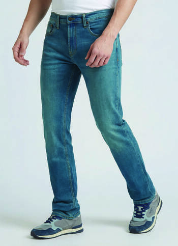 Holborne Blue Holborne Mid Rise Straight Jeans