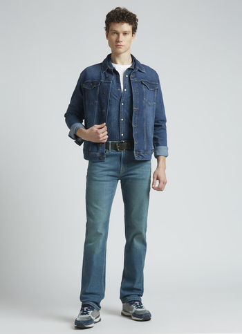 Holborne Blue Holborne Mid Rise Straight Jeans