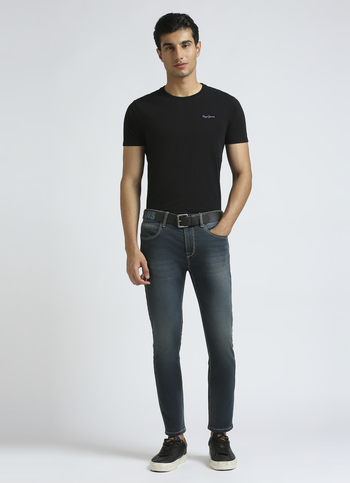 Oliver Blue Mid Rise Gymindigo Ankle Jeans