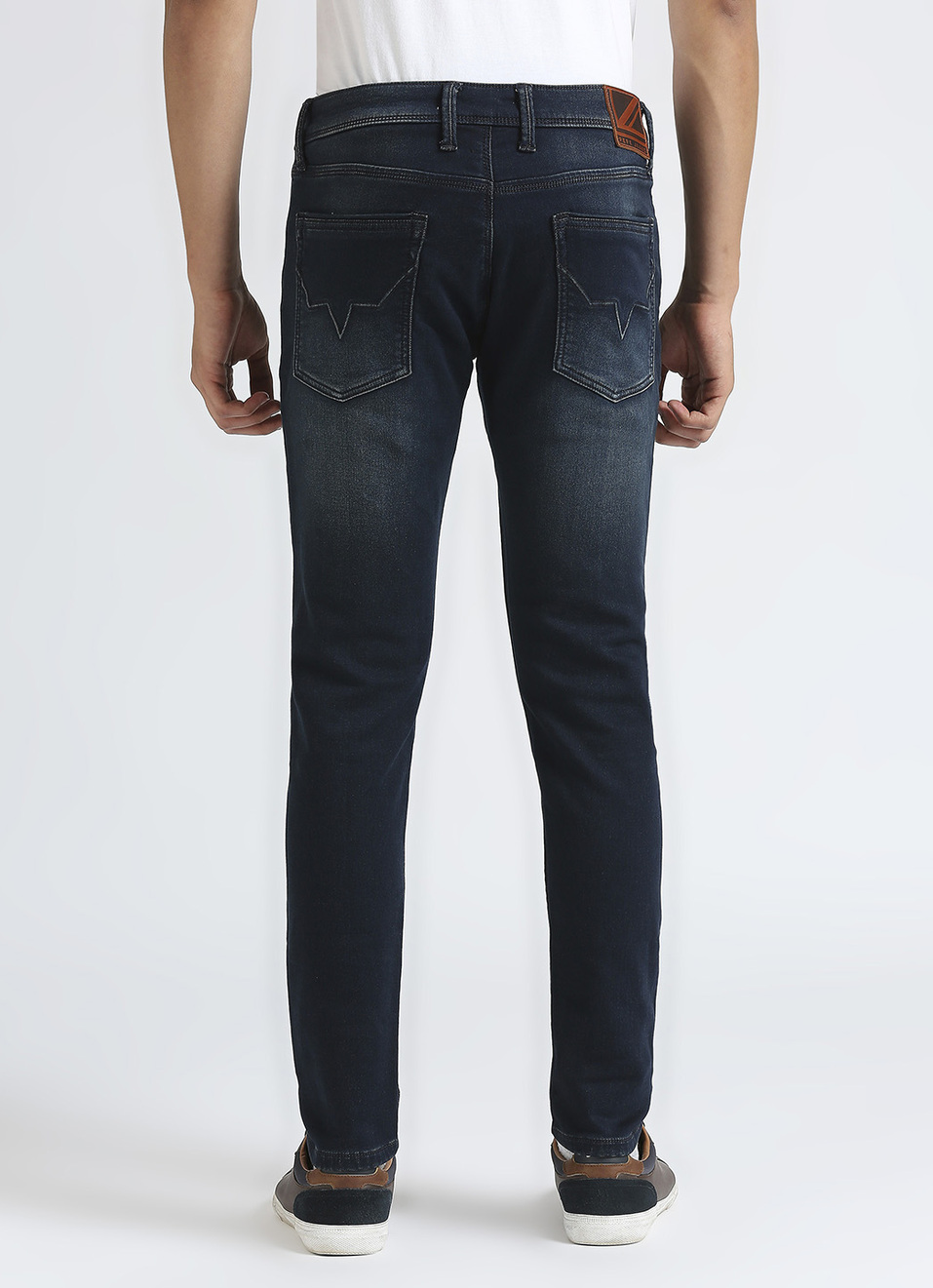 Chinox Blue Mid Waist Gymindigo Jeans, , large image number 3