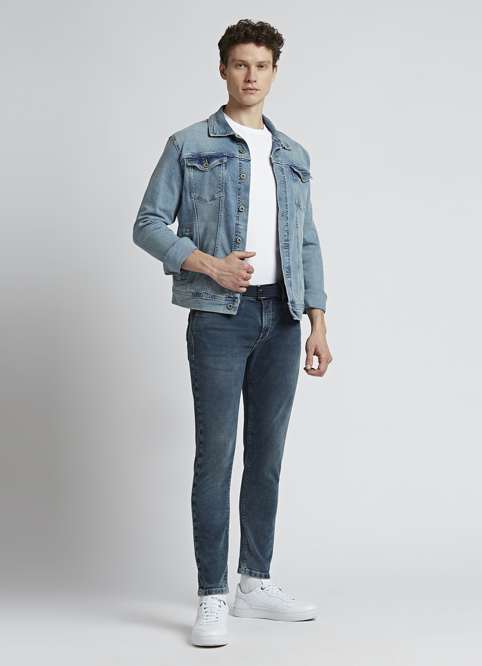 Oliver Blue Mid Rise Gymindigo Ankle Jeans, , large image number 1