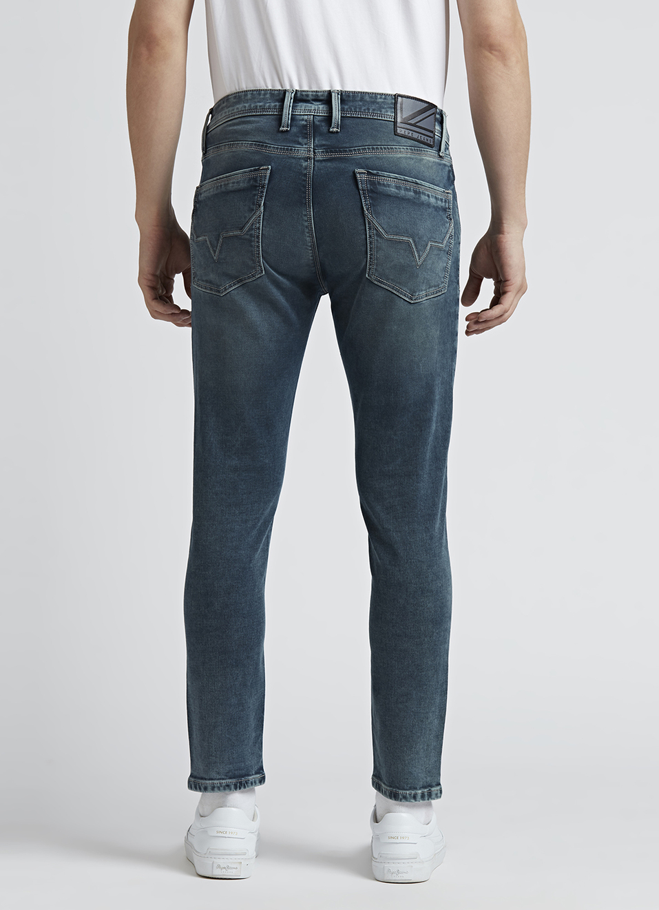 Oliver Blue Mid Rise Gymindigo Ankle Jeans, , large image number 3