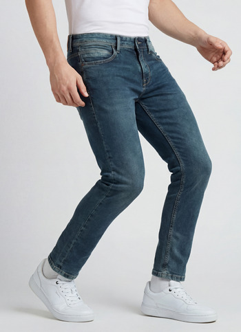 Oliver Blue Mid Rise Gymindigo Ankle Jeans