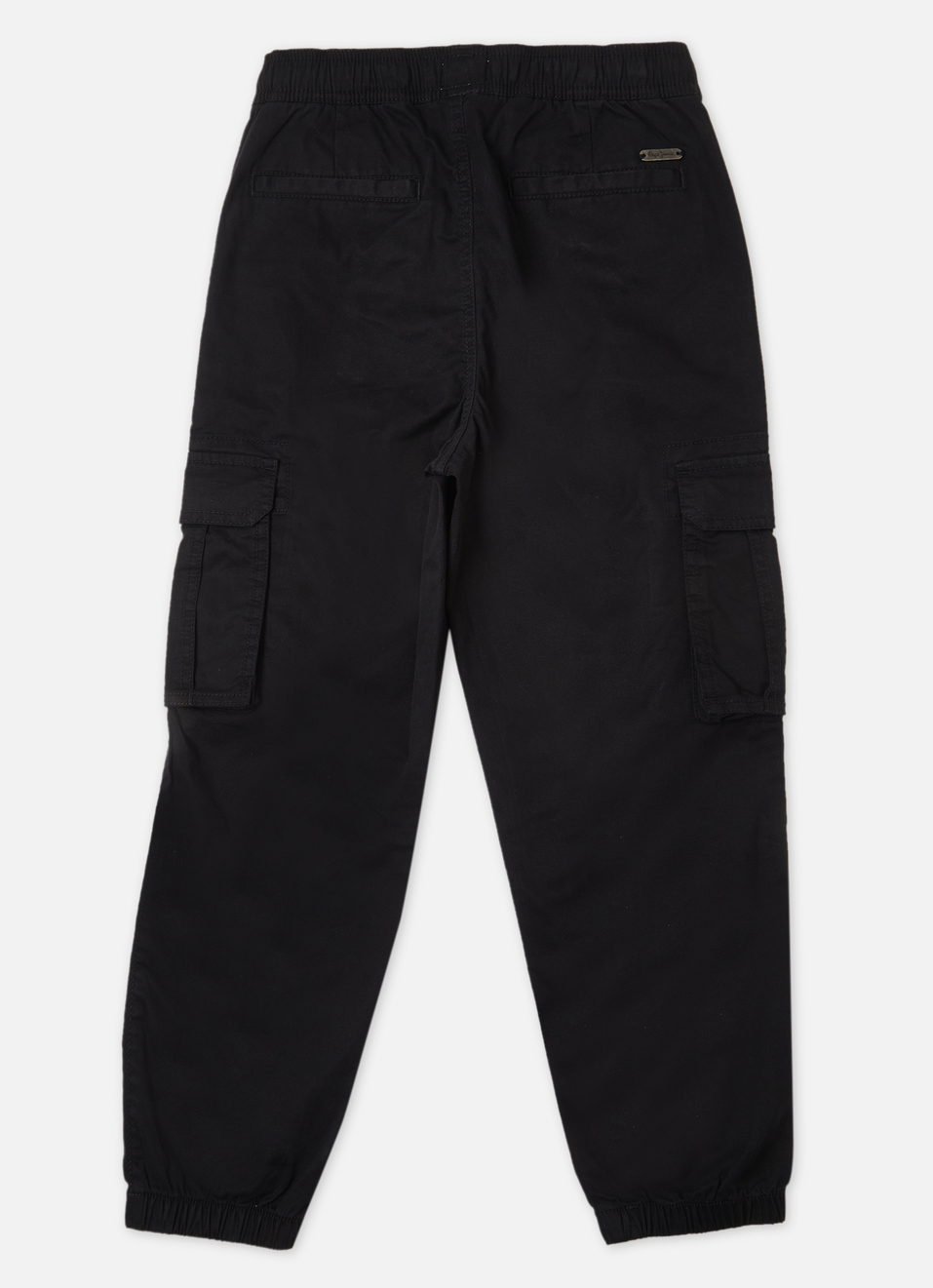 Boys Black Utility Cargos, , large image number 1