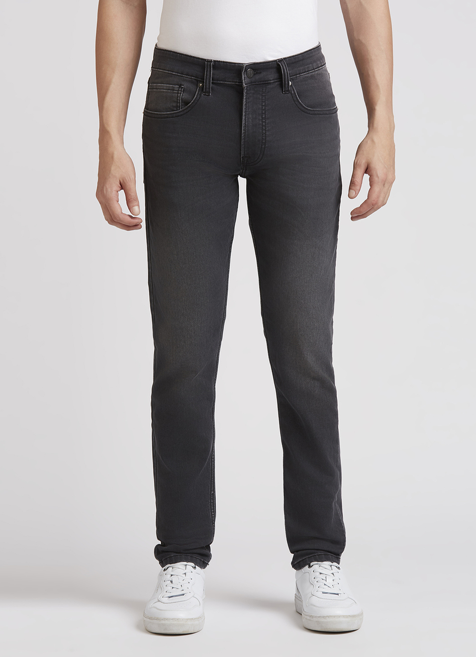 Chinox Grey Mid Rise Ankle-length Gymindigo Jeans, , large image number 6