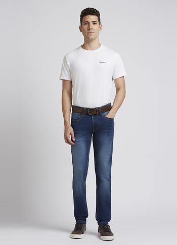Chinox Blue Mid Rise Skinny Gymindigo Jeans