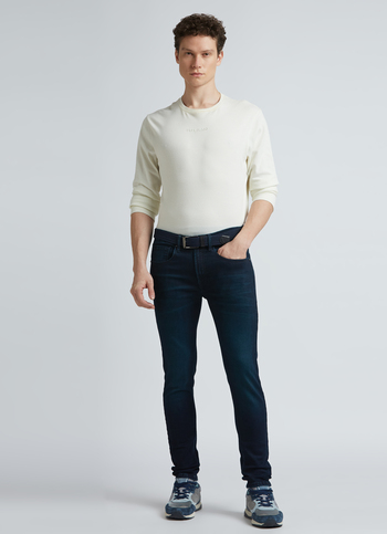 Chinox Blue Mid Rise Mid Rise Skinny Gymindigo Jeans