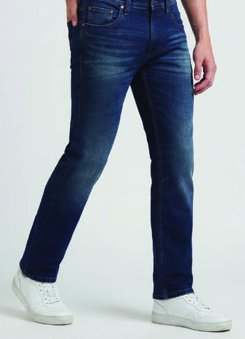 Vapour Blue Mid Rise Slim Jeans