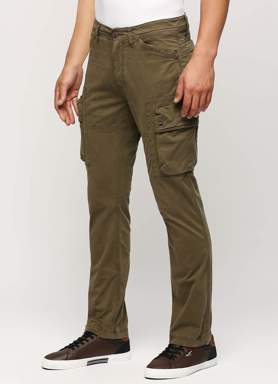Olive Over Dyed Cargo, , large image number 6