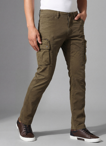 Olive Over Dyed Cargo