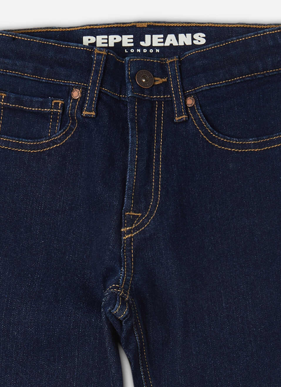 Boys Blue Mid Rise Bootcut Jeans, , large image number 2