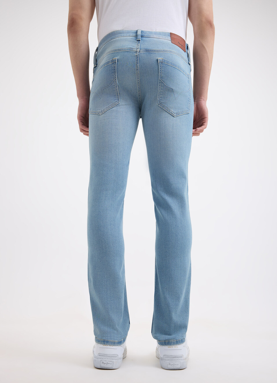 Men Blue Skinny Fit Low Rise Jeans , , large image number 2