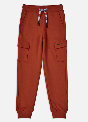 Boys Rust Mid Rise Cargo Joggers