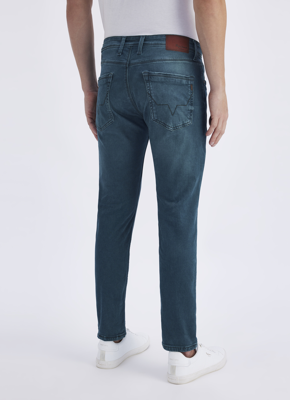 Men Green Mid Rise Skinny Ankle Length Gymindigo Jogger Like Jeans, , large image number 2