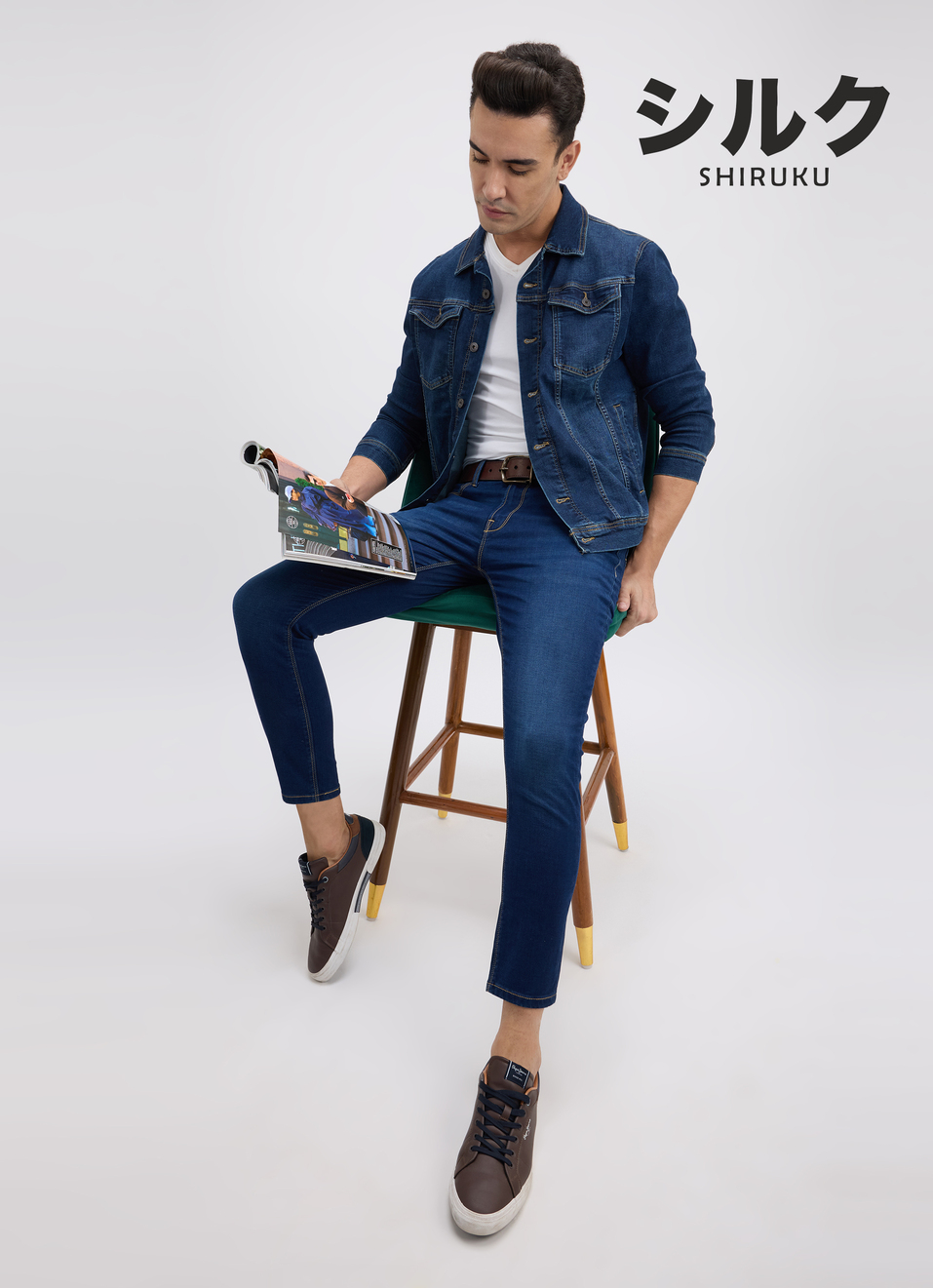 Men Blue Mid Rise Skinny Ankle Length Structured Jeans, , large image number 0