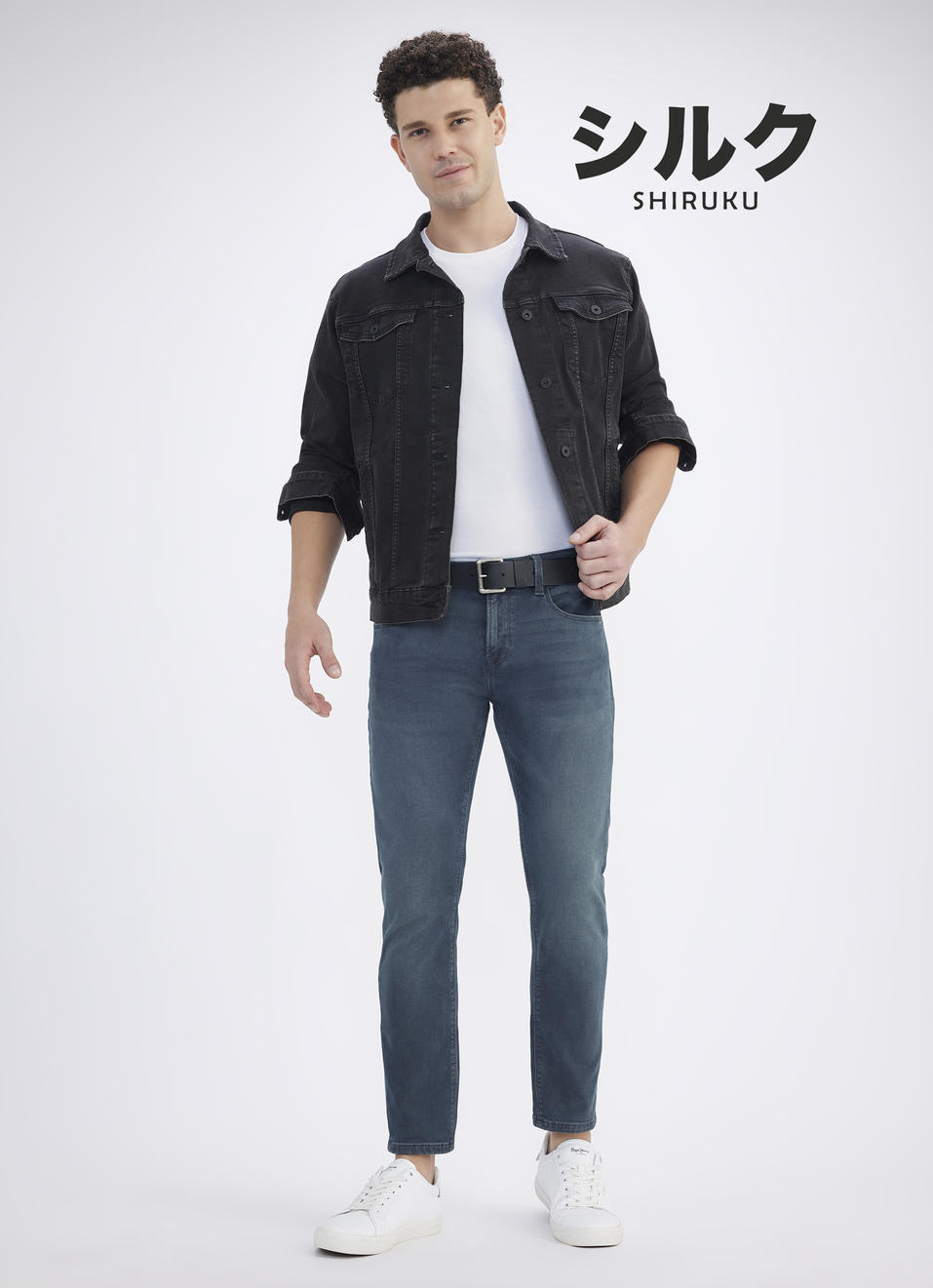 Men Blue Mid Rise Skinny Ankle Length Structured Jeans, , large image number 0