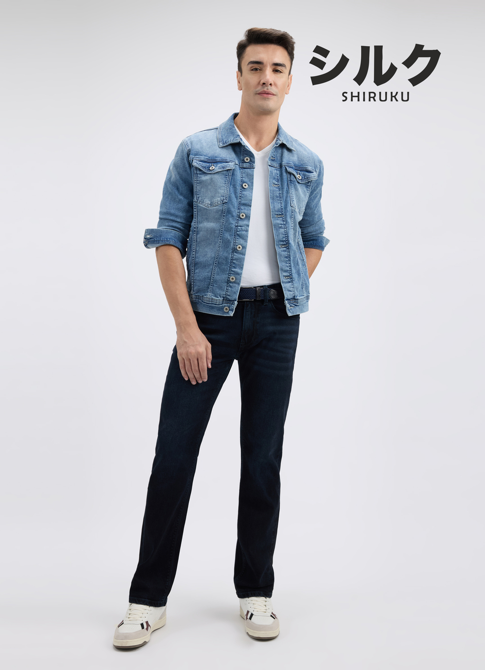 Men Black Mid Rise Straight Structured Jeans, , large image number 0