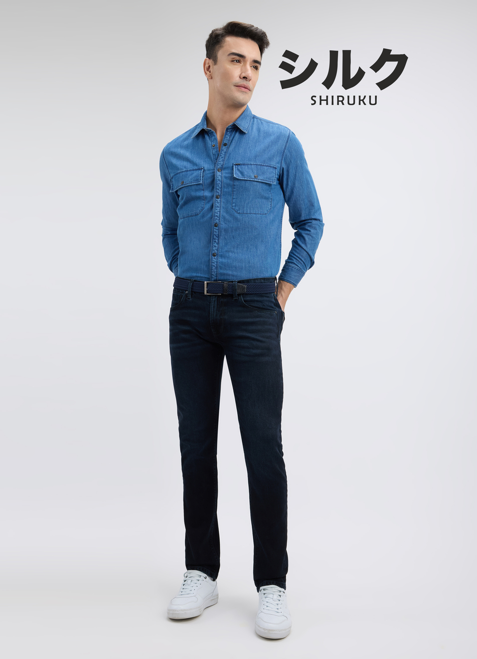 Men Black Mid Rise Slim Structured Jeans, , large image number 0