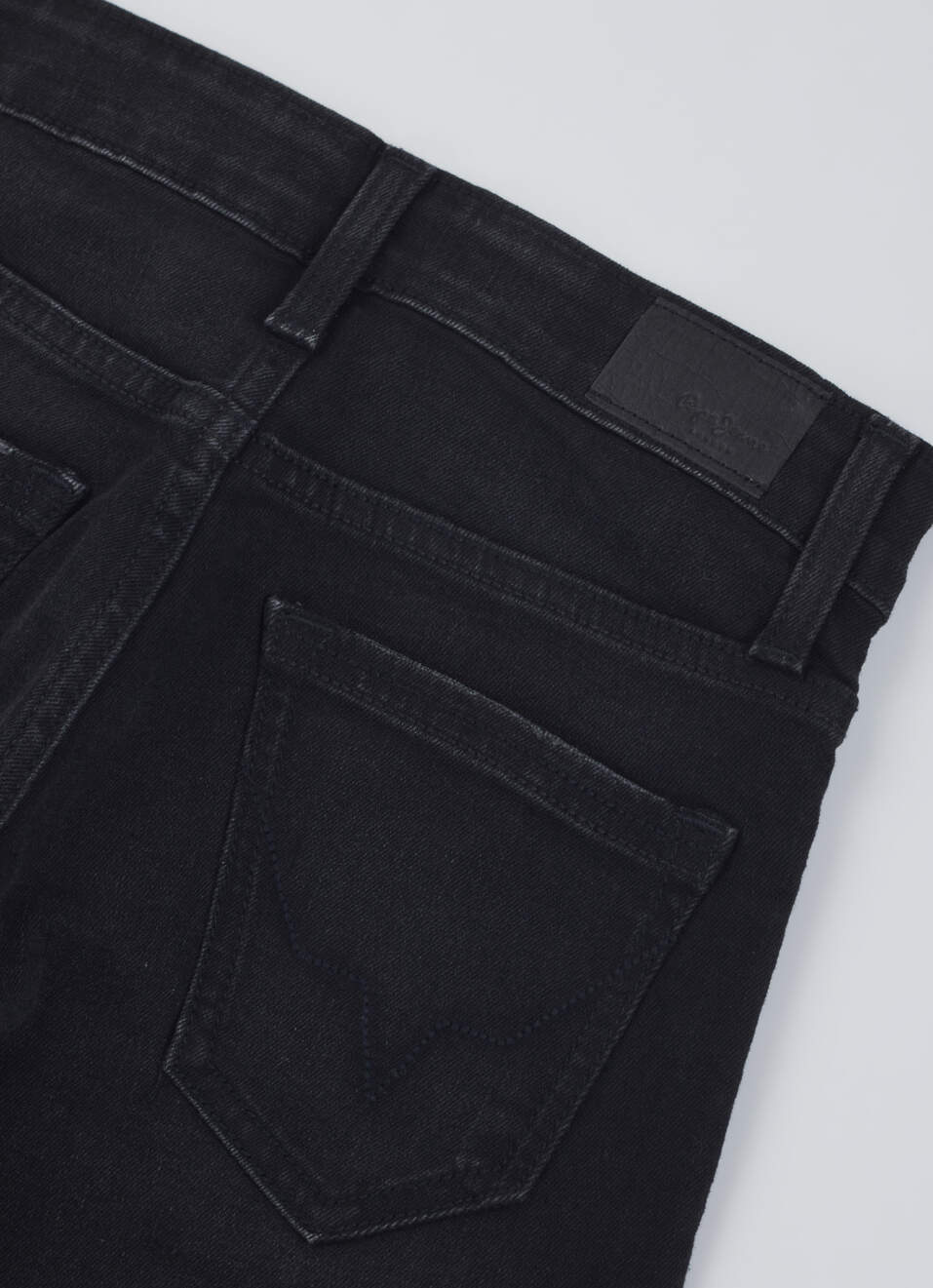 Boys Cashed Black Mid Rise Slim Shorts, , large image number 3