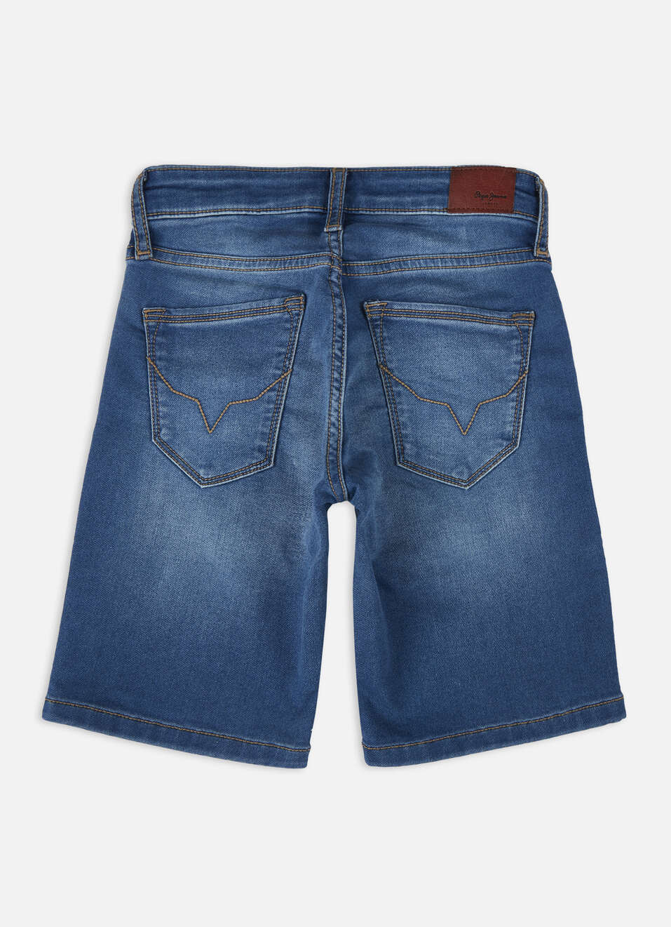 Boys Cashed Blue Mid Rise Slim Gymindigo Shorts, , large image number 1