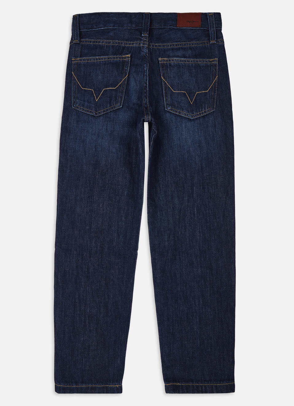 Boys Blue Mid Rise Tapered Baggy Jeans, , large image number 1