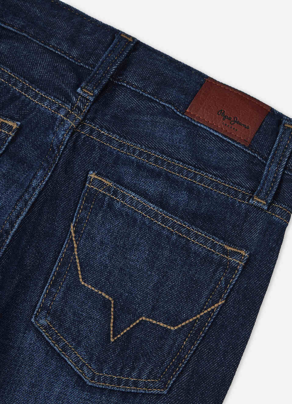 Boys Blue Mid Rise Tapered Baggy Jeans, , large image number 3