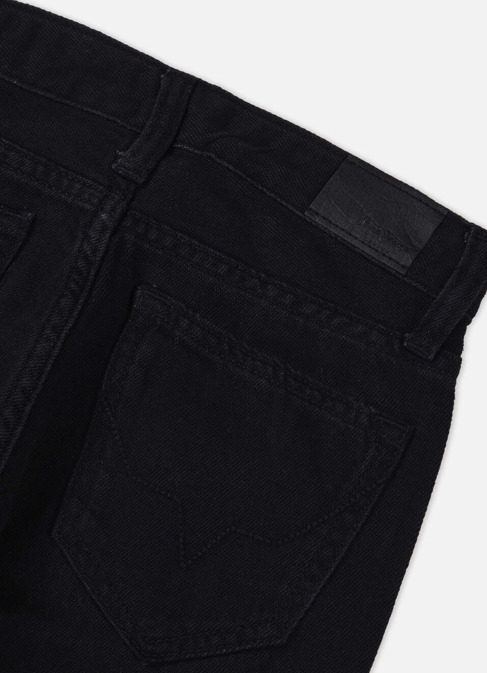Boys Black Mid Rise Tapered Baggy Jeans, , large image number 3