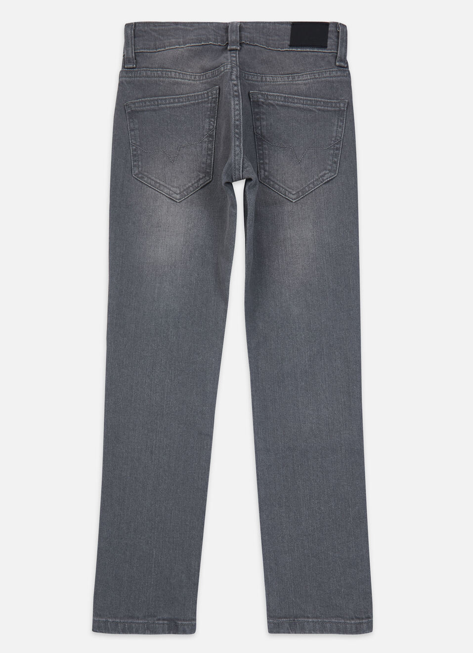 Boys Cashed Grey Mid Rise Slim Jeans, , large image number 1