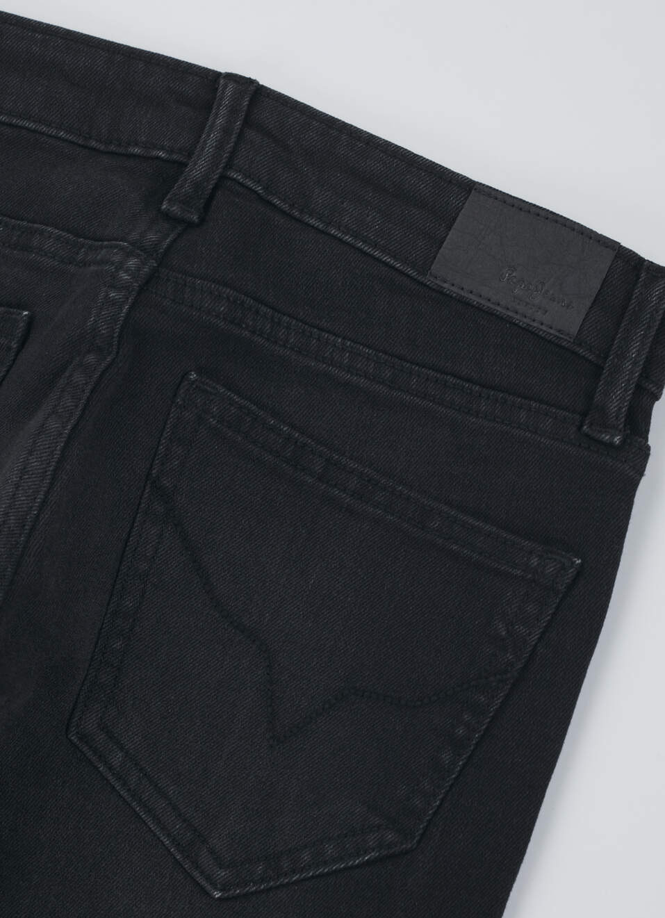Boys Cashed Black Mid Rise Slim Jeans, , large image number 3