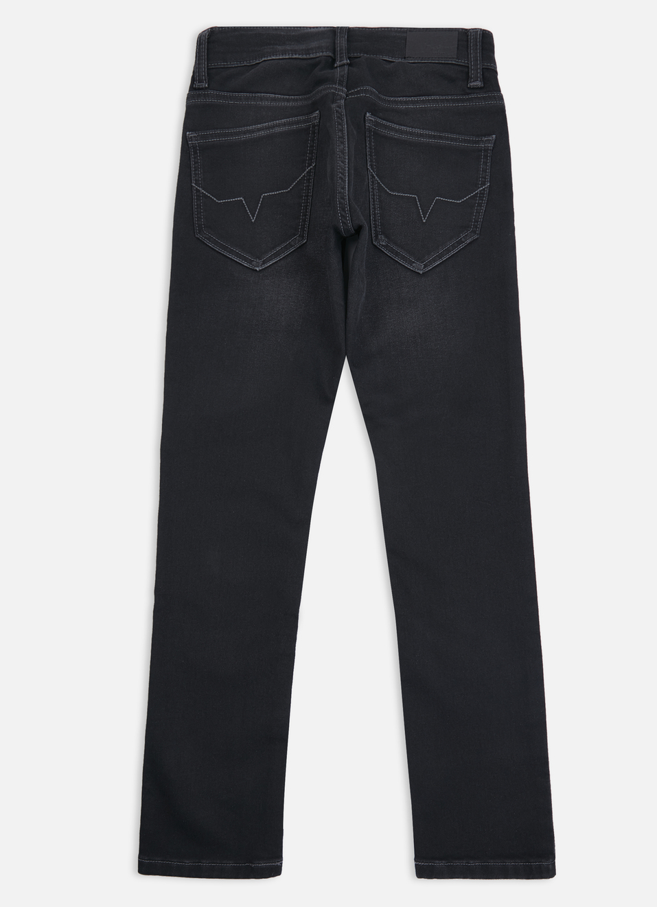 Boys Cashed Grey Mid Rise Slim Gymindigo Jeans, , large image number 1