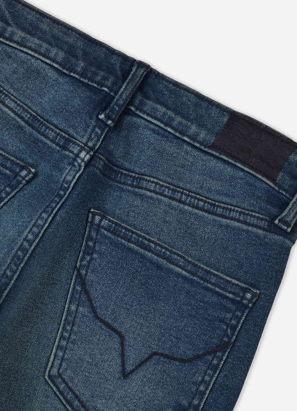 Boys Green Tint Mid Rise Bootcut Jeans, , large image number 3