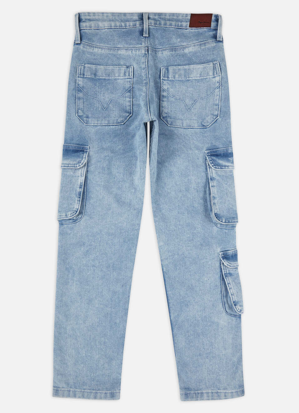Boys Skater Blue Mid Rise Straight Leg Jeans, , large image number 1