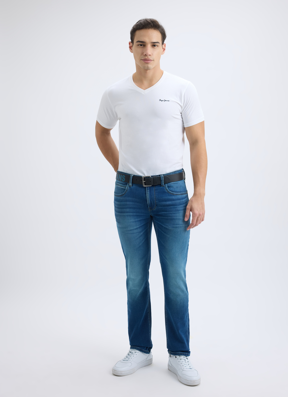 Men Green Tint Mid Rise Slim Gymindigo Jogger Like Jeans, , large image number 7