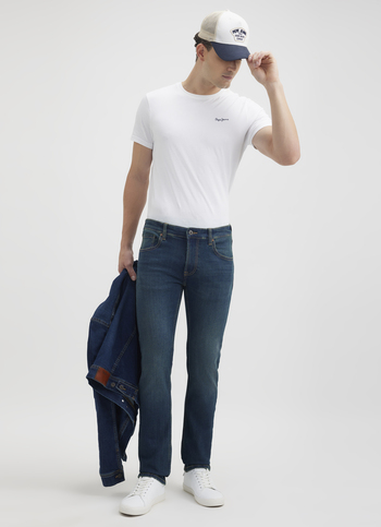 Men Green Slim Fit Mid Rise Jeans 