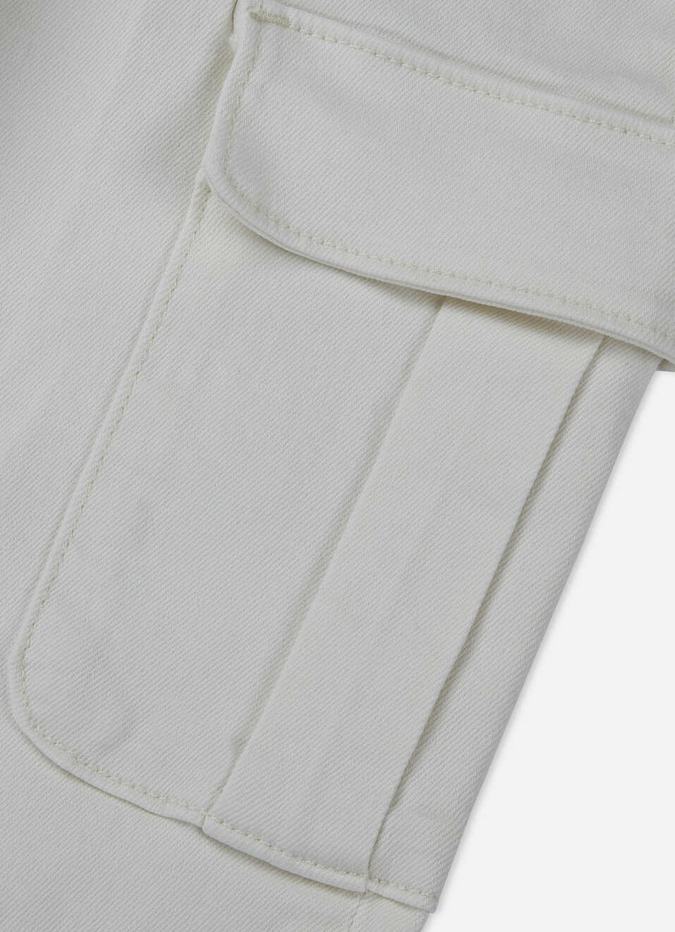 Boys Skater White Mid Rise Straight Leg Jeans, , large image number 3