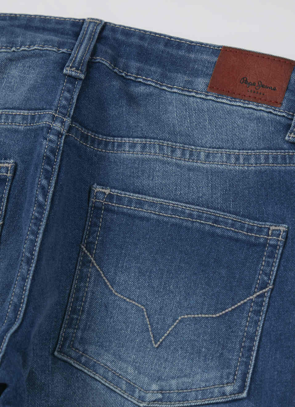Boys Skater Blue Mid Rise Straight Leg Jeans, , large image number 3